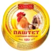М/к паштет СОВОК с куриной печенью ж/б, 105г