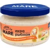 Икра рыбная слабосоленая БАЛТИЙСКИЙ БЕРЕГ Creme Le Mare, в соусе с рубленным слабосоленым лососем и творожным сыром, 165г