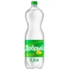 НАПИТОК БЕЗАЛКОГОЛЬНЫЙ СИЛЬНОГАЗИРОВАННЫЙ АРОМАТИЗИРОВАННЫЙ СО ВКУСОМ «ЛИМОН-ЛАЙМ» ДОБРЫЙ, 1,5Л