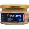 Икра рыбная ЛЕНТА в соусе, с кусочками кальмара, 180г