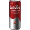 НАПИТОК БЕЗАЛКОГОЛЬНЫЙ НЕГАЗИРОВАННЫЙ КОФЕЙНЫЙ «LET'S BE AMERICANO» ТМ ЛОТТЕ, 240МЛ