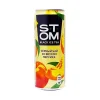 НАПИТОК БЕЗАЛКОГОЛЬНЫЙ НЕГАЗИРОВАННЫЙ «ЧЕРНЫЙ ЧАЙ СО ВКУСОМ ПЕРСИКА» STOM, 0,33Л