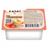 4600493964641 ПРОДУКТ ТВОРОЖНЫЙ КАРАТ ФРУКТОВЫЙ С НАПОЛНИТЕЛЕМ ПЕРСИК 9%, 100Г