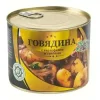 ГОВЯДИНА ЭКОПРОД С КАРТОФЕЛЕМ И ГРИБАМИ, 550Г