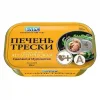 ПЕЧЕНЬ ТРЕСКИ БАРС НАТУРАЛЬНАЯ, 115Г