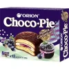 4607084352511 ПИРОЖНОЕ БИСКВИТНОЕ ORION CHOCO PIE ЧЕРНАЯ СМОРОДИНА, 360Г