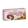 4607176441079 ПЕЧЕНЬЕ ГЛАЗИРОВАННОЕ LOTTE CHOCO PIE СО ВКУСОМ КЛУБНИКИ, 168Г