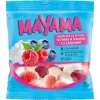 МАРМЕЛАД МАЯМА ЖЕВАТЕЛЬНЫЙ, С ЖЕЛЕЙНОЙ НАЧИНКОЙ СО ВКУСОМ ЧЕРНИКИ И МАЛИНЫ СО СЛИВКАМИ, 70Г