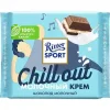 4000417628312 ШОКОЛАД МОЛОЧНЫЙ RITTER SPORT МОЛОЧНЫЙ КРЕМ С МОЛОКОМ И ВАНИЛЬЮ, 100Г