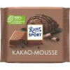 4000417629418 ШОКОЛАД МОЛОЧНЫЙ RITTER SPORT КАКАО-МУСС С АЛЬПИЙСКИМ МОЛОКОМ И НАЧИНКОЙ ИЗ КАКАО, 100Г