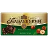 ШОКОЛАД ТЁМНЫЙ БАБАЕВСКИЙ С ФУНДУКОМ, 90Г