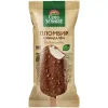 ПЛОМБИР СЕЛО ЗЕЛЕНОЕ В МОЛОЧНОМ ШОКОЛАДЕ С МИНДАЛЕМ 15%, 80 Г