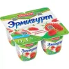 ПРОДУКТ ЙОГУРТНЫЙ EHRMANN ЭРМИГУРТ ЛЁГКИЙ С КЛУБНИКОЙ И ЗЕМЛЯНИКОЙ 0,3%, БЕЗ ЗМЖ, 100Г