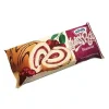 4607001413325 РУЛЕТ БИСКВИТНЫЙ KOVIS SWISS ROLL С КРЕМОМ И НАЧИНКОЙ ВИШНЯ, 175Г