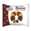 4607001417460 СДОБНЫЕ «КОЛЕЧКИ» С ШОКОЛАДНО-ОРЕХОВЫМ КРЕМОМ KOVIS 40Г