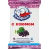 4607026550517 ПРОДУКТ ТВОРОЖНЫЙ БЕЛЫЙ МЕДВЕДЬ С ИЗЮМОМ 22%, С ЗМЖ, 180Г