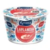 ЙОГУРТ СЛИВОЧНЫЙ LAPLANDIA КЛУБНИКА И БИСКВИТ 7,1%, 180Г