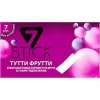 ЖЕВАТЕЛЬНАЯ РЕЗИНКА 7STIK ТУТТИ-ФРУТТИ, 14,5Г