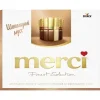 4014400923735 КОНФЕТЫ MERCI FINEST SELECTION АССОРТИ С НАЧИНКОЙ ИЗ ШОКОЛАДНОГО МУССА, 210Г