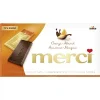 ШОКОЛАД MERCI ГОРЬКИЙ 72% АПЕЛЬСИН-МИНДАЛЬ, 100Г