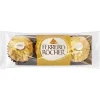 80050278 КОНФЕТЫ FERRERO ROCHER ИЗ МОЛОЧНОГО ШОКОЛАДА С КРЕМОВОЙ НАЧИНКОЙ, 37,5Г
