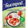 4600680029498 Каша овсяная БЫСТРОВ Клубника с молоком, 40г