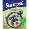 4600680029559 Хлопья овсяные БЫСТРОВ с черникой, 40г