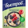 4600680029719 Хлопья овсяные БЫСТРОВ с лесными ягодами, 40г