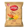 4602041014587 Чипсы Русская картошка Премиум со вкусом Жареная курица BBQ, 190г