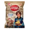 4602041016475 ЧИПСЫ КАРТОФЕЛЬНЫЕ РУССКАЯ КАРТОШКА СО ВКУСОМ БУЖЕНИНЫ И МАЛОСОЛЬНОГО ОГУРЧИКА, 105Г