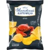 Чипсы картофельные МОСКОВСКИЙ КАРТОФЕЛЬ со вкусом королевского краба, 240г