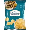 4602112514015 Чипсы картофельные МОСКОВСКИЙ КАРТОФЕЛЬ рифленые со вкусом черноморской барабульки, 120г