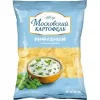 4602112515661 Чипсы картофельные МОСКОВСКИЙ КАРТОФЕЛЬ со вкусом сметаны и зелени, рифленые, 120г