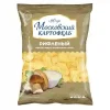 Чипсы картофельные МОСКОВСКИЙ КАРТОФЕЛЬ Хрустящие рифленые со вкусом белые грибы в сливочном соусе, 120г