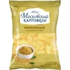 Чипсы картофельные МОСКОВСКИЙ КАРТОФЕЛЬ рифленые со вкусом дижонской горчицы, 120г