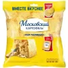 Чипсы картофельные МОСКОВСКИЙ КАРТОФЕЛЬ Рифленые, со вкусом сыра Пармезан и сырным соусом Heinz, 84,4г