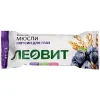 БАТОНЧИК-МЮСЛИ ЛЕОВИТ С ЧЕРНИКОЙ И ЛЮТЕИНОМ, 30Г