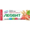 БАТОНЧИК-МЮСЛИ ЛЕОВИТ С ЯБЛОКОМ И СЕМЕНЕМ ЛЬНА, 30Г