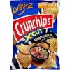 4607048837245 ЧИПСЫ КАРТОФЕЛЬНЫЕ LORENZ CRUNCHIPS X-CUT, РИФЛЕНЫЕ ЧАКАЛАКА, 130Г