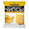 ЧИПСЫ КАРТОФЕЛЬНЫЕ GRIZZON СО ВКУСОМ СЫРА, 80Г