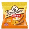 4620011190277 СУХАРИКИ РЖАНО-ПШЕНИЧНЫЕ ВОРОНЦОВСКИЕ СО ВКУСОМ ЛИСИЧЕК В СМЕТАНЕ, 80Г