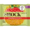 4680089890103 ПЕЧЕНЬЕ ПРОТЕИНОВОЕ FITNESSHOCK CRISPY КЛУБНИКА-КУКУРУЗА, 30Г