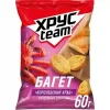 СУХАРИКИ ХРУСTEAM БАГЕТ КОРОЛЕВСКИЙ КРАБ, 60Г