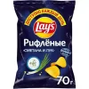 4690388120955 ЧИПСЫ КАРТОФЕЛЬНЫЕ LAY'S СО ВКУСОМ СМЕТАНЫ И ЛУКА, 70Г