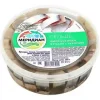 4601132164125 Сельдь МЕРИДИАН филе-кусочки в масле с укропом, 480г