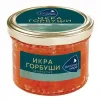 ИКРА ГОРБУШИ РУССКОЕ МОРЕ ЗЕРНИСТАЯ, 210Г