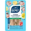 4607010735258 Сельдь БАЛТИЙСКИЙ БЕРЕГ По-царски, филе в масле с укропом, 400г