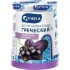 ЙОГУРТ VIOLA FREE ГРЕЧЕСКИЙ БЕЗЛАКТОЗНЫЙ С ЧЕРНОЙ СМОРОДИНОЙ И БАЗИЛИКОМ 3%, БЕЗ ЗМЖ, 140Г