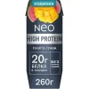 4690228123870 КОКТЕЙЛЬ МОЛОЧНЫЙ NEO МАНГО, ГУАВА ВЫСОКОБЕЛКОВЫЙ 0,3%, БЕЗ ЗМЖ, 260Г