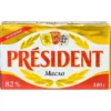 МАСЛО КИСЛОСЛИВОЧНОЕ PRESIDENT НЕСОЛЕНОЕ 82%, 180Г